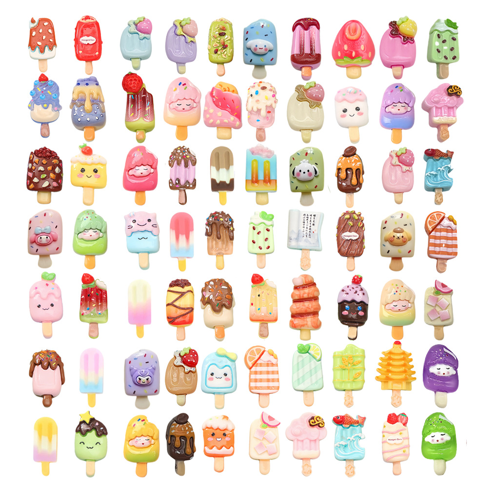 Jewelry Making Event - Simulation Mini Popsicle Ice Cream Food
