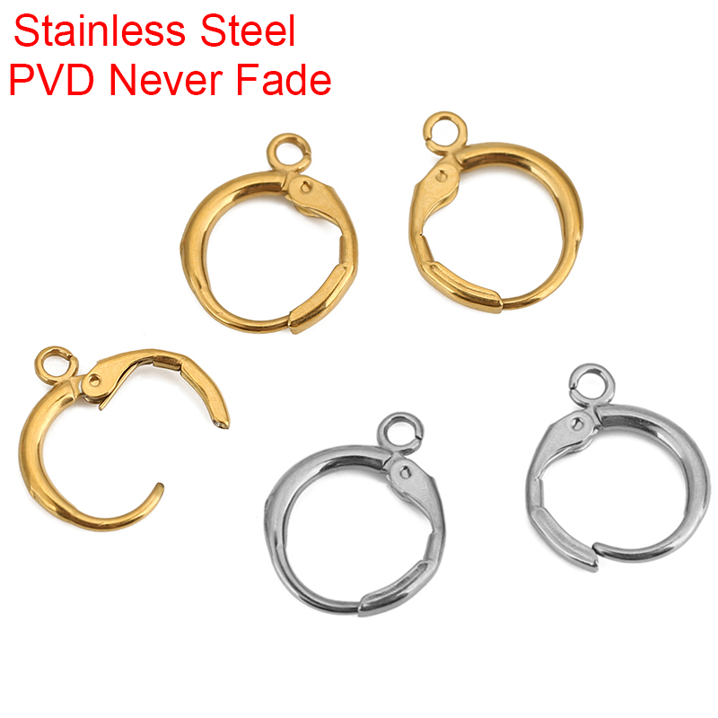Jewelry Making Pins - 10pcs PVD Never Fade Stainless Steel