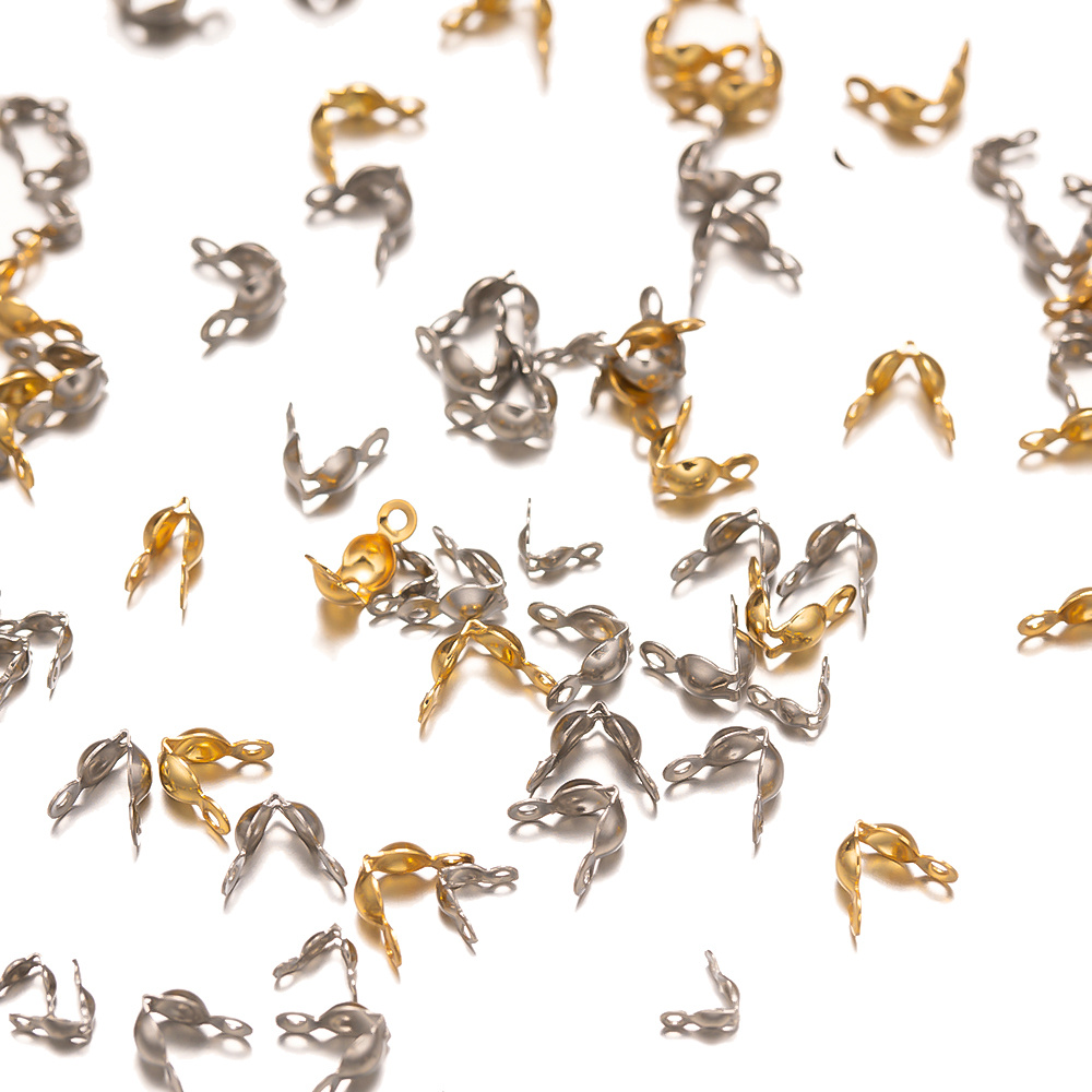 Jewelry Making Knots For Clasps - 100pcs Stainless Steel Crimp Beads Cord