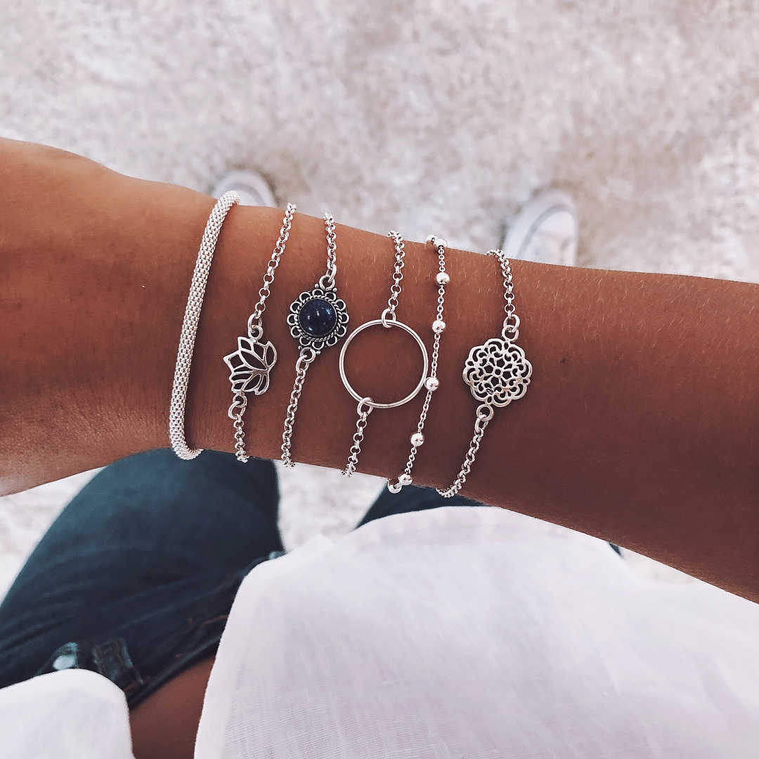 Boho Heart Charm Bracelet Set  - Jewelry Making Kits For Girls recension och pris