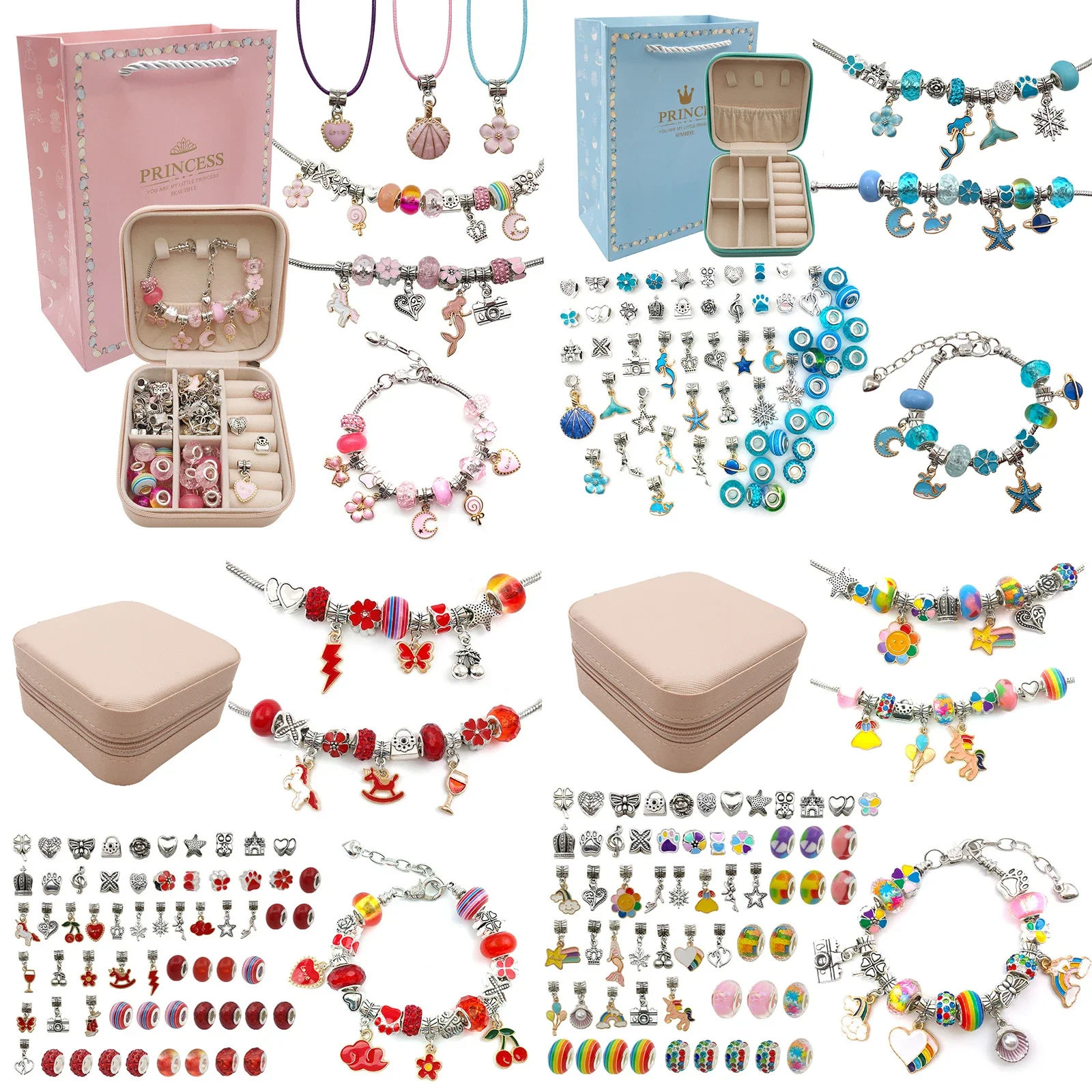 Charm Bracelet Making Kit for  - Jewelry Making Kits For Girls recension och pris