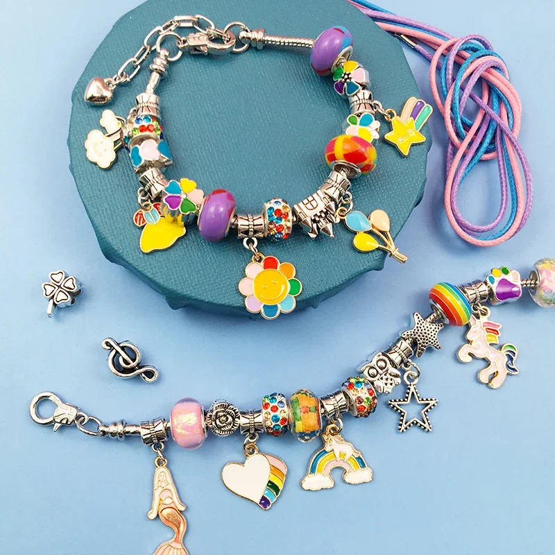 Charm Bracelet Making Kit for  - Jewelry Making Kits For Girls recension och pris