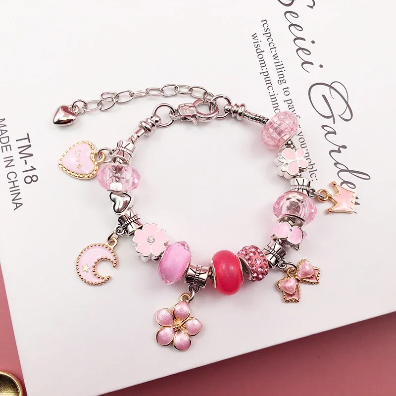 Charm Bracelet Making Kit for  - Jewelry Making Kits For Girls recension och pris