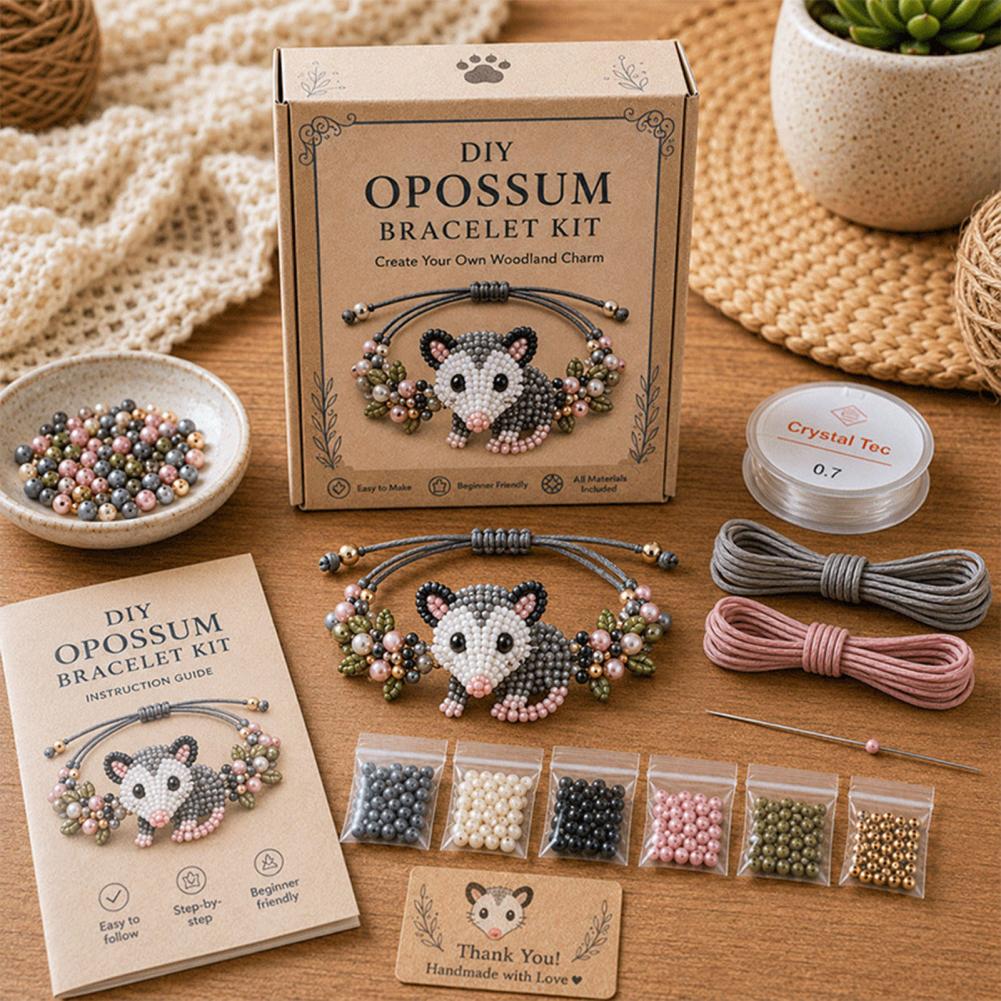Animal DIY Beaded Bracelet Mak - Jewelry Making Kits For Girls recension och pris