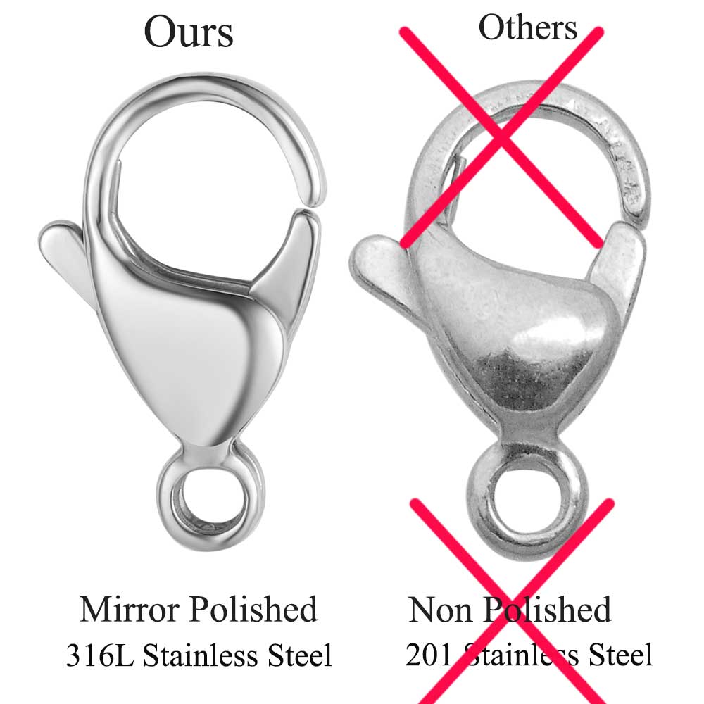 20/30/40 316L Stainless Steel  - Jewelry Making Pins recension och pris