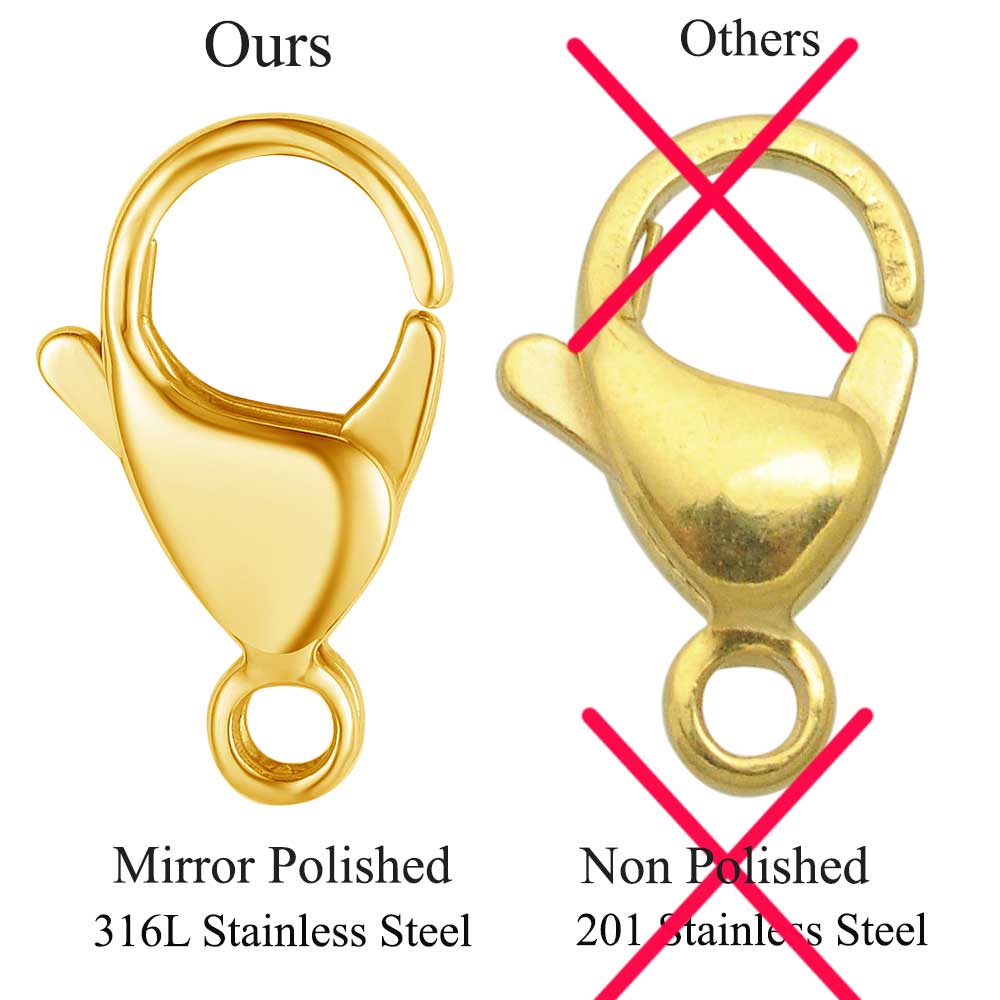 20/30/40 316L Stainless Steel  - Jewelry Making Pins recension och pris