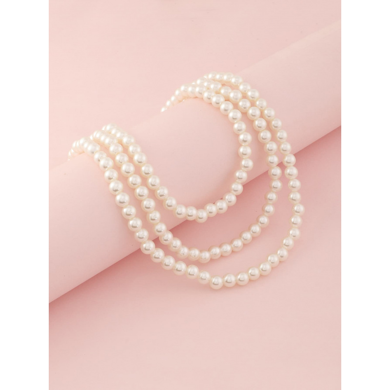 3pcs/Set Girls White Pearl Bea - Jewelry Making Kits For Girls recension och pris
