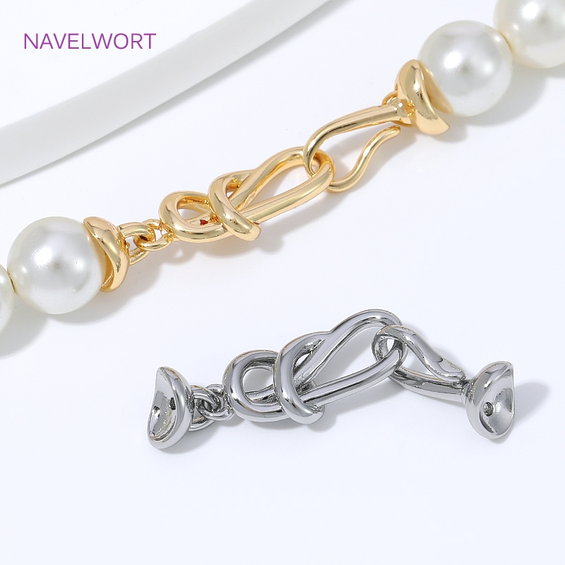 18K Gold Plated Infinity Knot  - Jewelry Making Knots For Clasps recension och pris