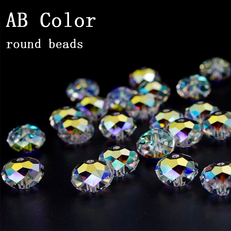 180-250PCS 4/6/8/10MM AB Color - Jewelry Making Glasses recension och pris
