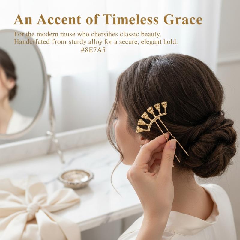 Alloy Arch Hair Pin Blanks wit - Jewelry Making Pins recension och pris