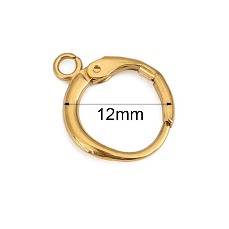 10pcs PVD Never Fade Stainless - Jewelry Making Pins recension och pris