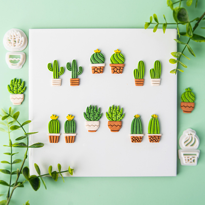 Cactus Soft Pottery Polymer Cl - Jewelry Making In Clay recension och pris