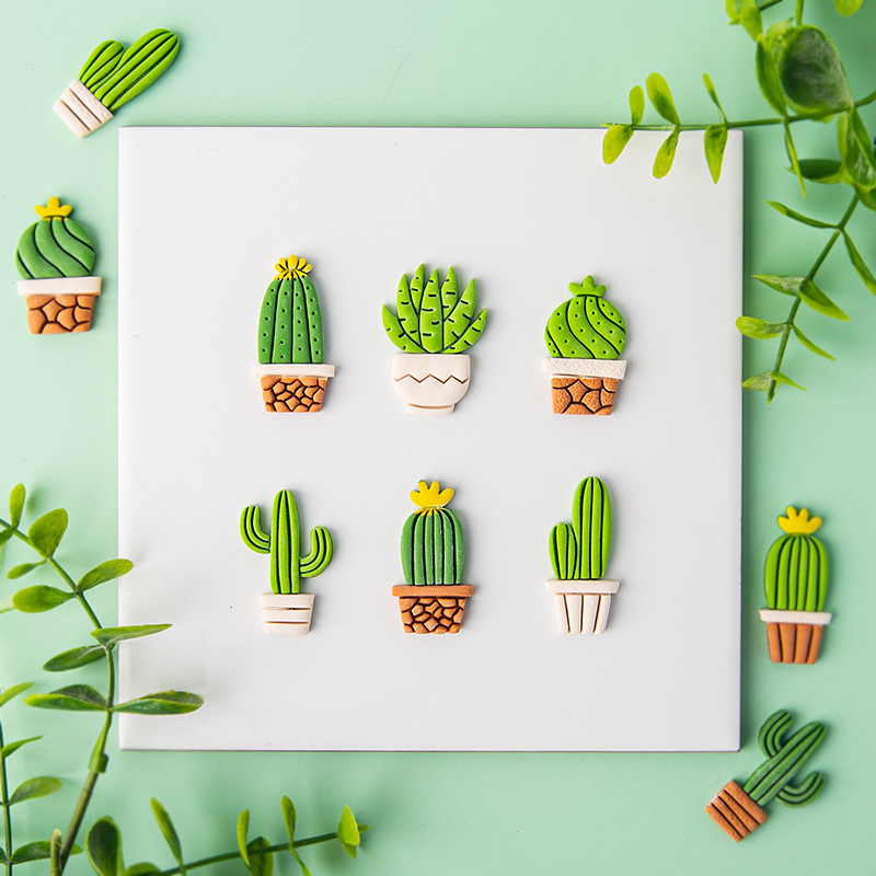 Cactus Soft Pottery Polymer Cl - Jewelry Making In Clay recension och pris