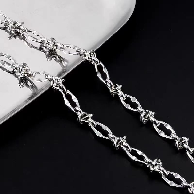 ASONSTEEL 8mm Width Chain Neck - Jewelry Making Knots For Clasps recension och pris