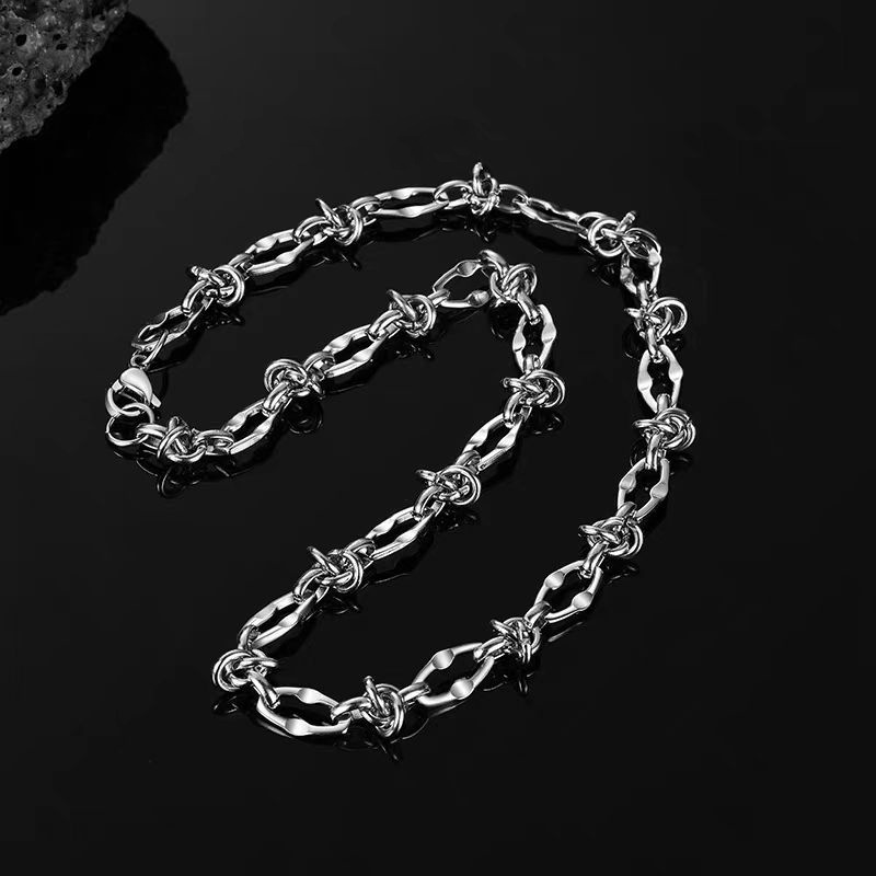 ASONSTEEL 8mm Width Chain Neck - Jewelry Making Knots For Clasps recension och pris