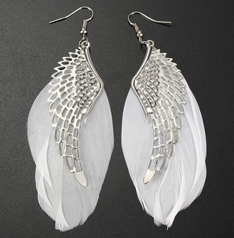 12Pairs/Lot Feaher Earrings St - Jewelry Making Event recension och pris