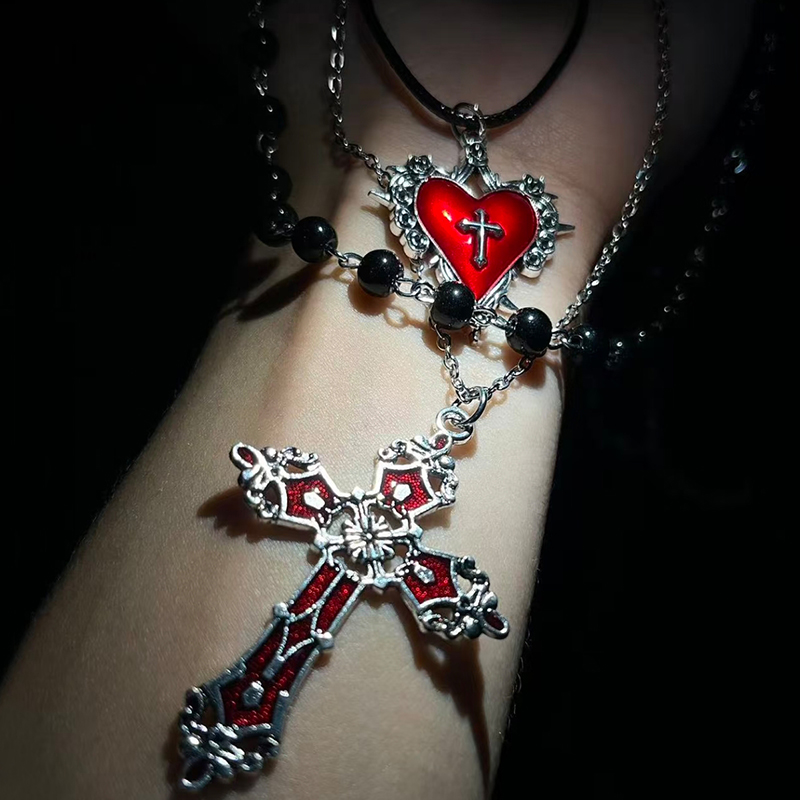 Y2K Punk Gothic Multi Layer Ne - Jewelry Making Kits For Girls recension och pris