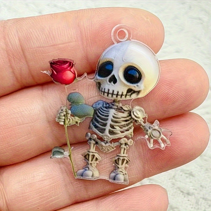 Gothic Cartoon Acrylic Charms  - Jewelry Making Event recension och pris