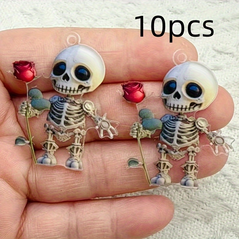 Gothic Cartoon Acrylic Charms  - Jewelry Making Event recension och pris