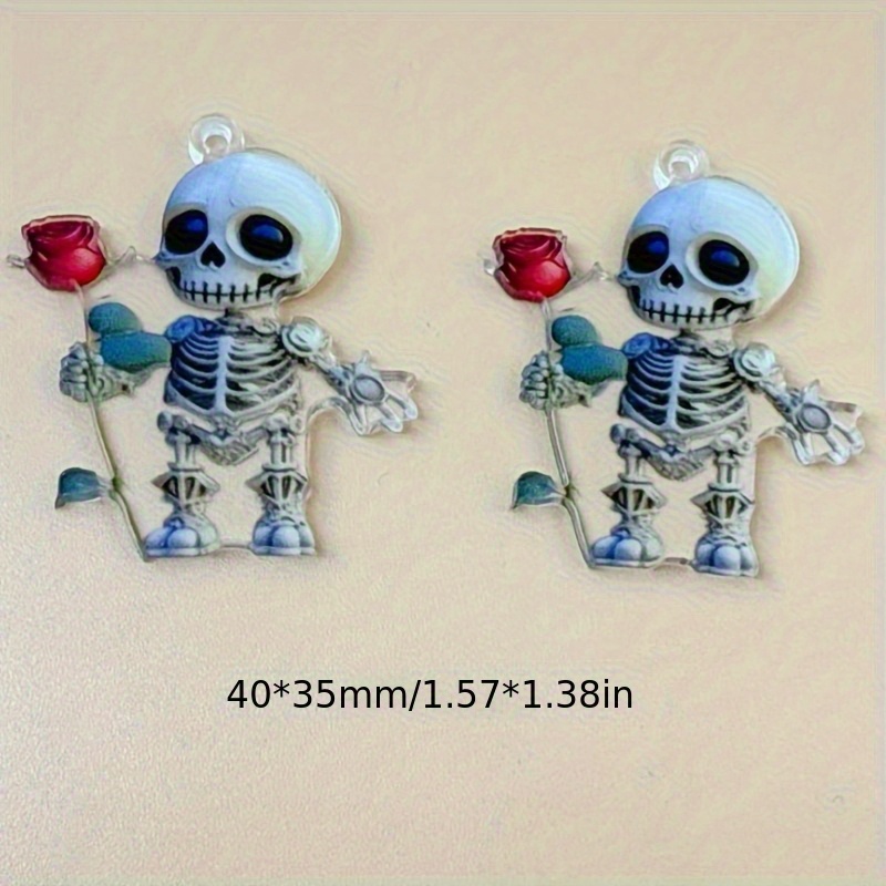 Gothic Cartoon Acrylic Charms  - Jewelry Making Event recension och pris