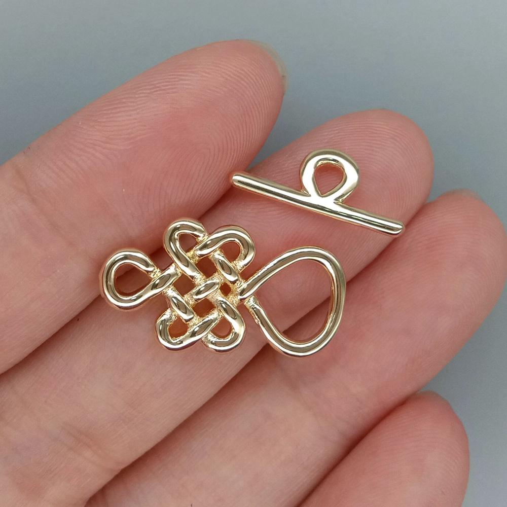 Wholesale 10 Sets True-lover's - Jewelry Making Knots For Clasps recension och pris