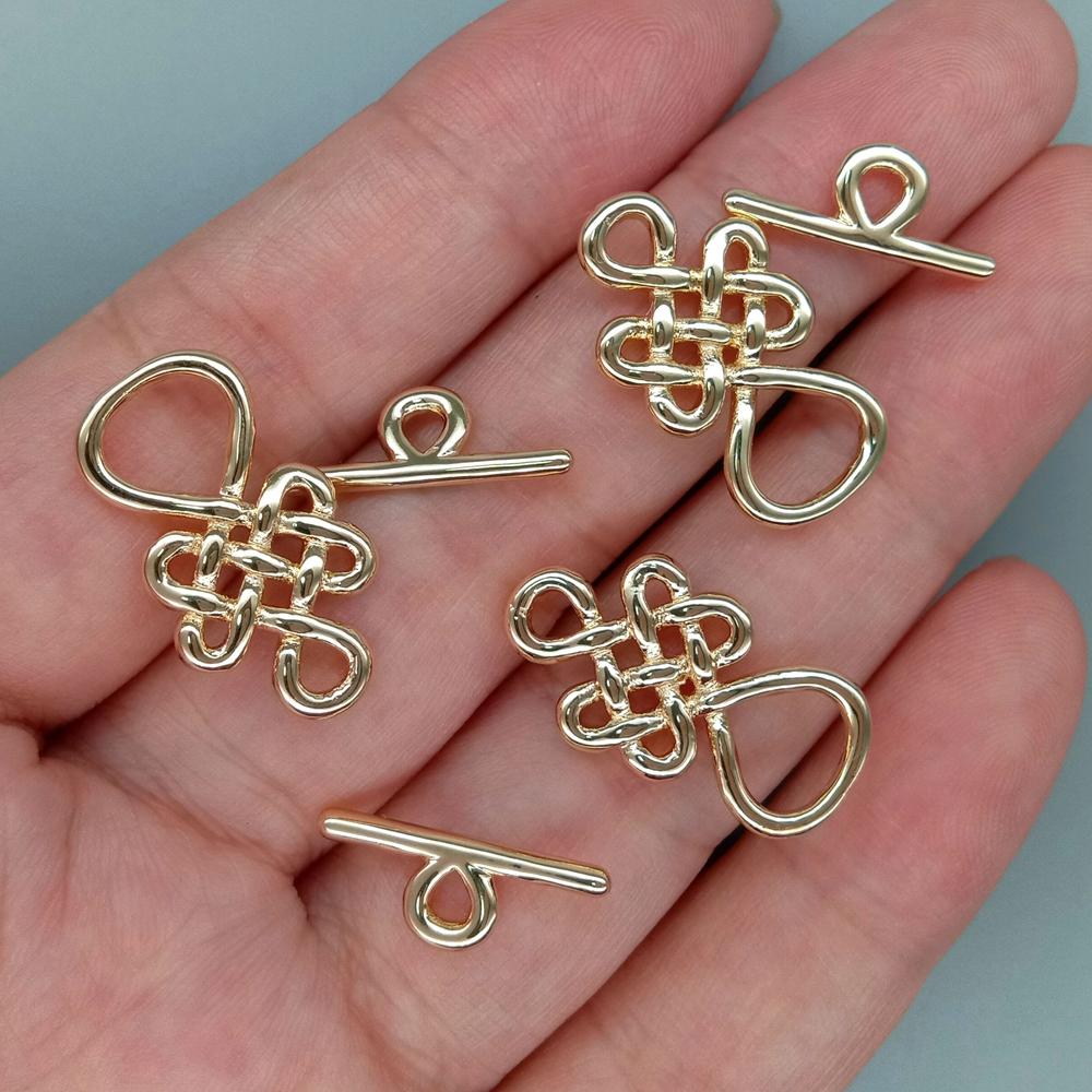 Wholesale 10 Sets True-lover's - Jewelry Making Knots For Clasps recension och pris