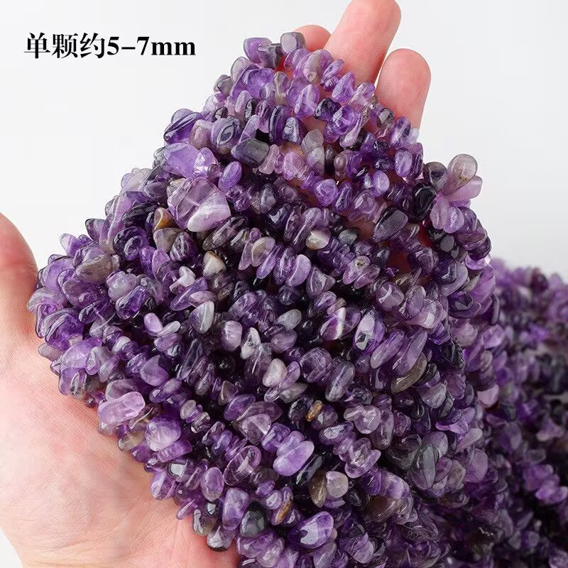 5-12mm Natural Garnet Amethyst - Jewelry Making Event recension och pris