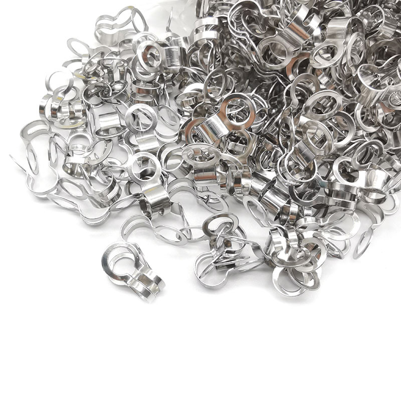 50pcs Stainless Steel Ball Cha - Jewelry Making Knots For Clasps recension och pris