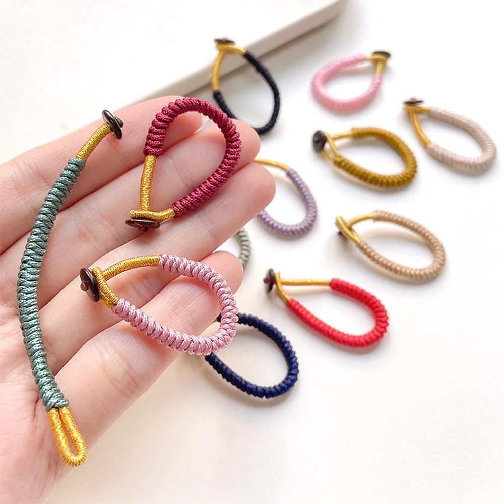 8 Pieces Solid Color Handmade  - Jewelry Making Knots For Clasps recension och pris