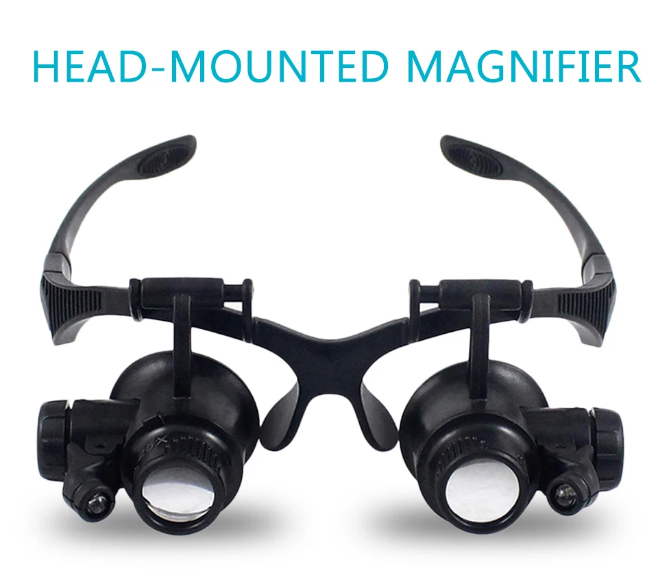 New Headband LED Light Glasses - Jewelry Making Glasses recension och pris