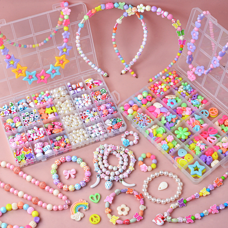 DIY Handmade Beaded Children's - Jewelry Making Kits For Girls recension och pris