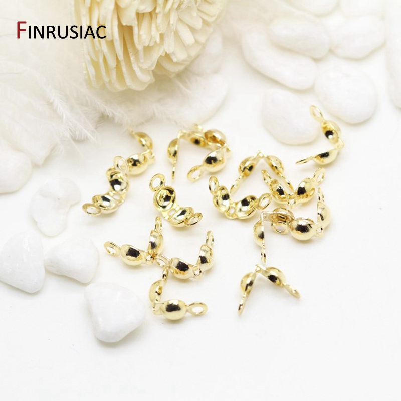 3mm/4mm Calotte Crimp Bead Tip - Jewelry Making Knots For Clasps recension och pris