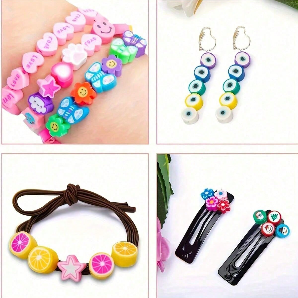 1450/1200/250pcs Polymer Clay  - Jewelry Making In Clay recension och pris