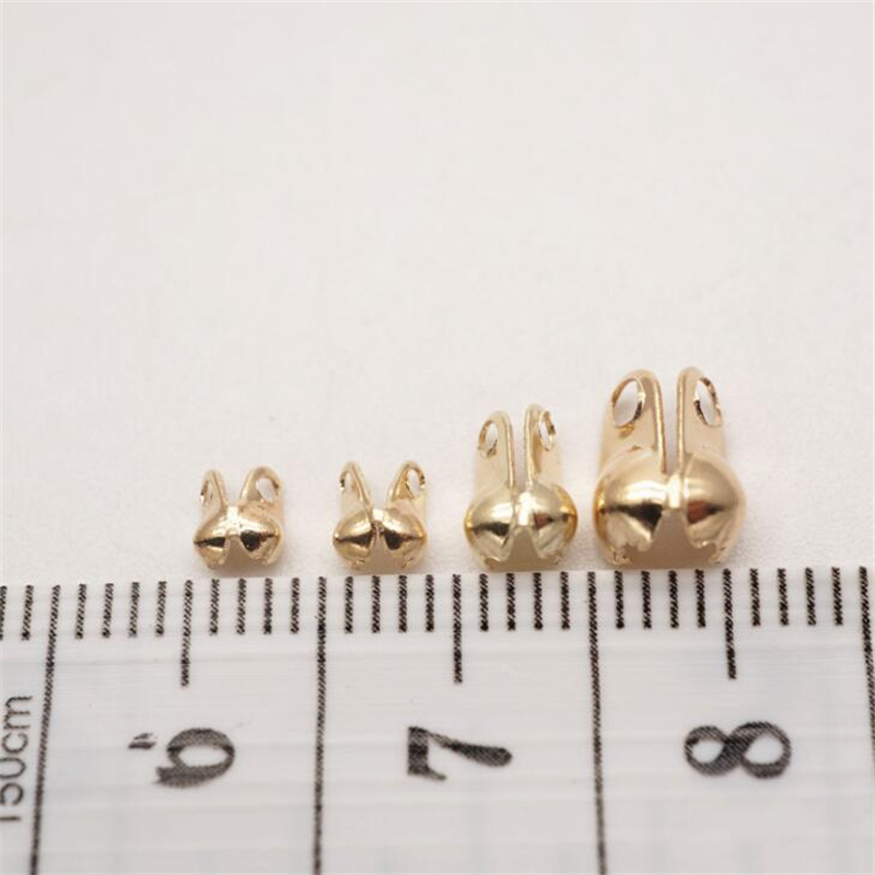 200pcs Metal Crimp End Tips Kn - Jewelry Making Knots For Clasps recension och pris