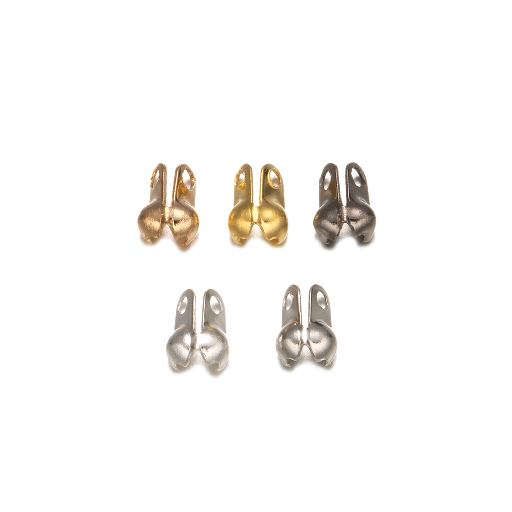 200pcs Metal Crimp End Tips Kn - Jewelry Making Knots For Clasps recension och pris
