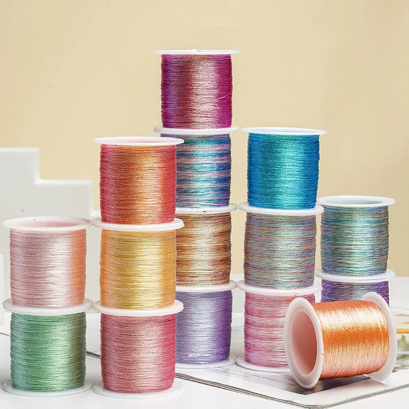 0.2mm Colorful Gold Thread Cor - Jewelry Making Event recension och pris