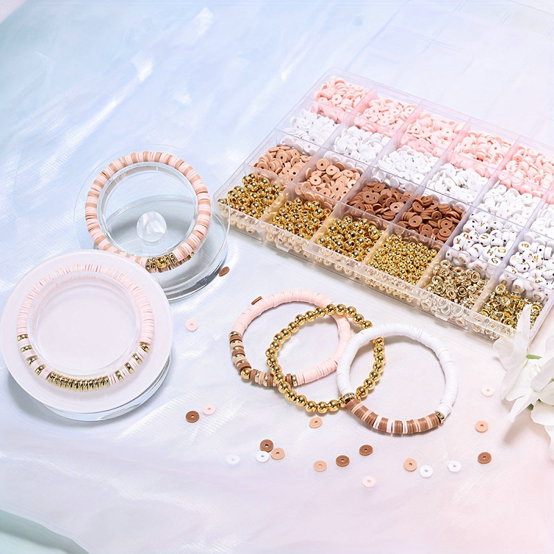 Style DIY Clay Beads Bracelet  - Jewelry Making Kits For Girls recension och pris