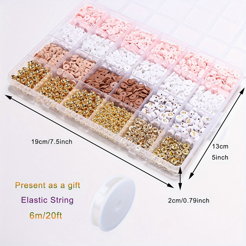 Style DIY Clay Beads Bracelet  - Jewelry Making Kits For Girls recension och pris