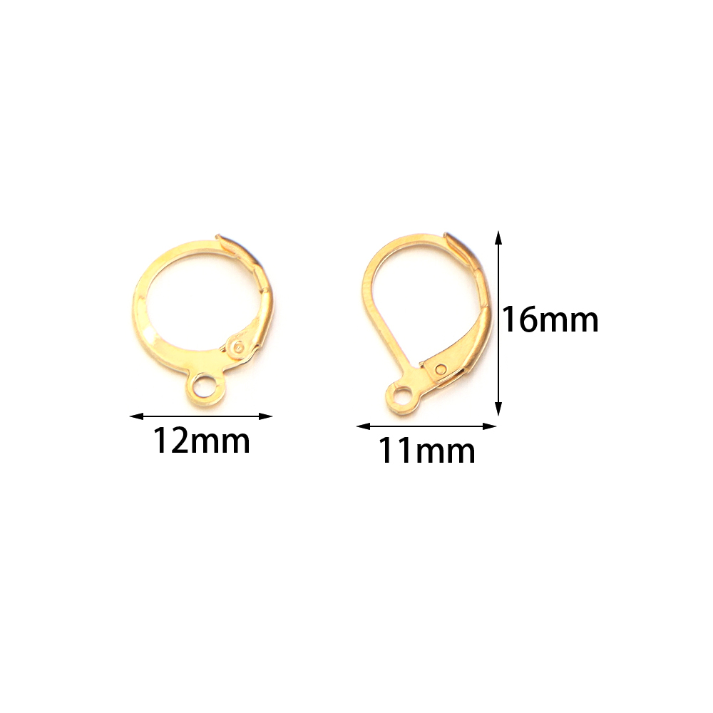 20pcs/lot Stainless Steel Ear  - Jewelry Making Pins recension och pris