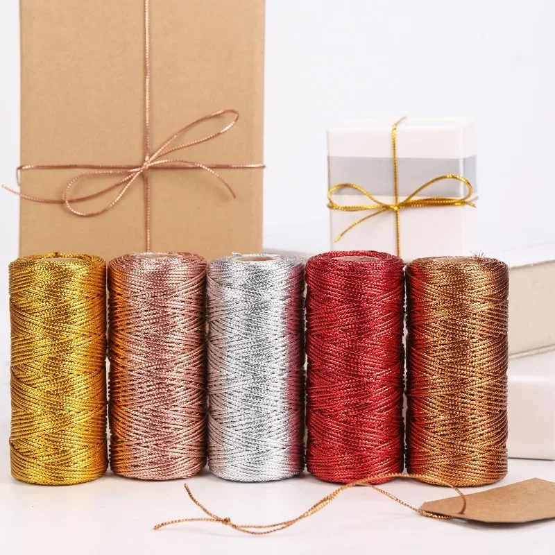 100M Rope Gold Silver Cord Gif - Jewelry Making Event recension och pris