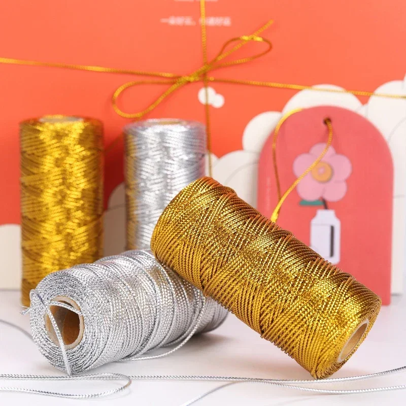 100M Rope Gold Silver Cord Gif - Jewelry Making Event recension och pris