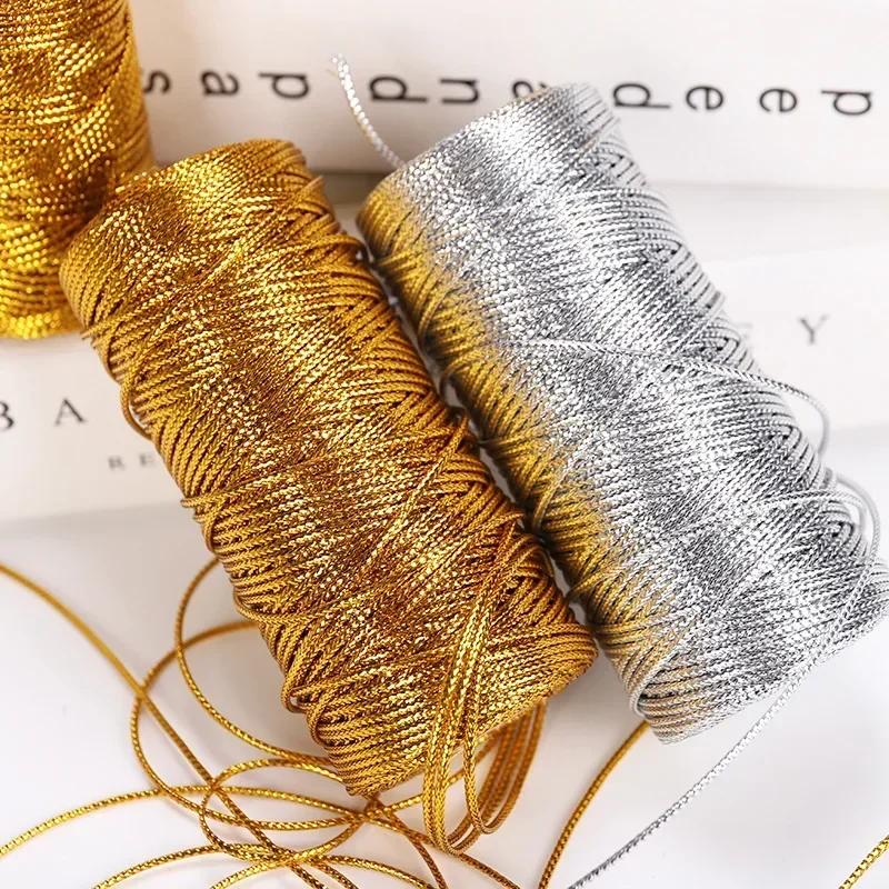 100M Rope Gold Silver Cord Gif - Jewelry Making Event recension och pris