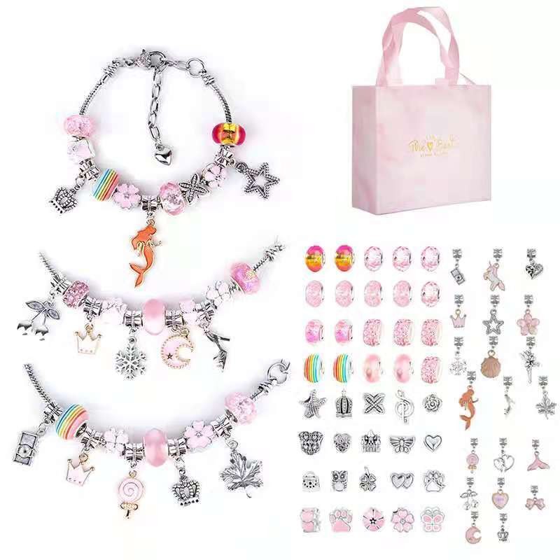 Charm Bracelet Making Kit DIY  - Jewelry Making Kits For Girls recension och pris