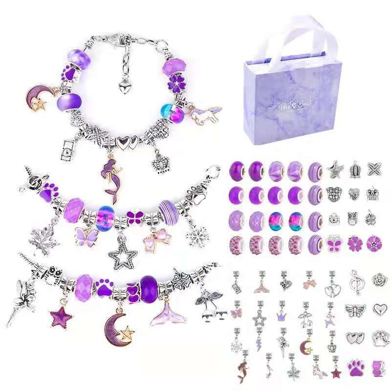 Charm Bracelet Making Kit DIY  - Jewelry Making Kits For Girls recension och pris