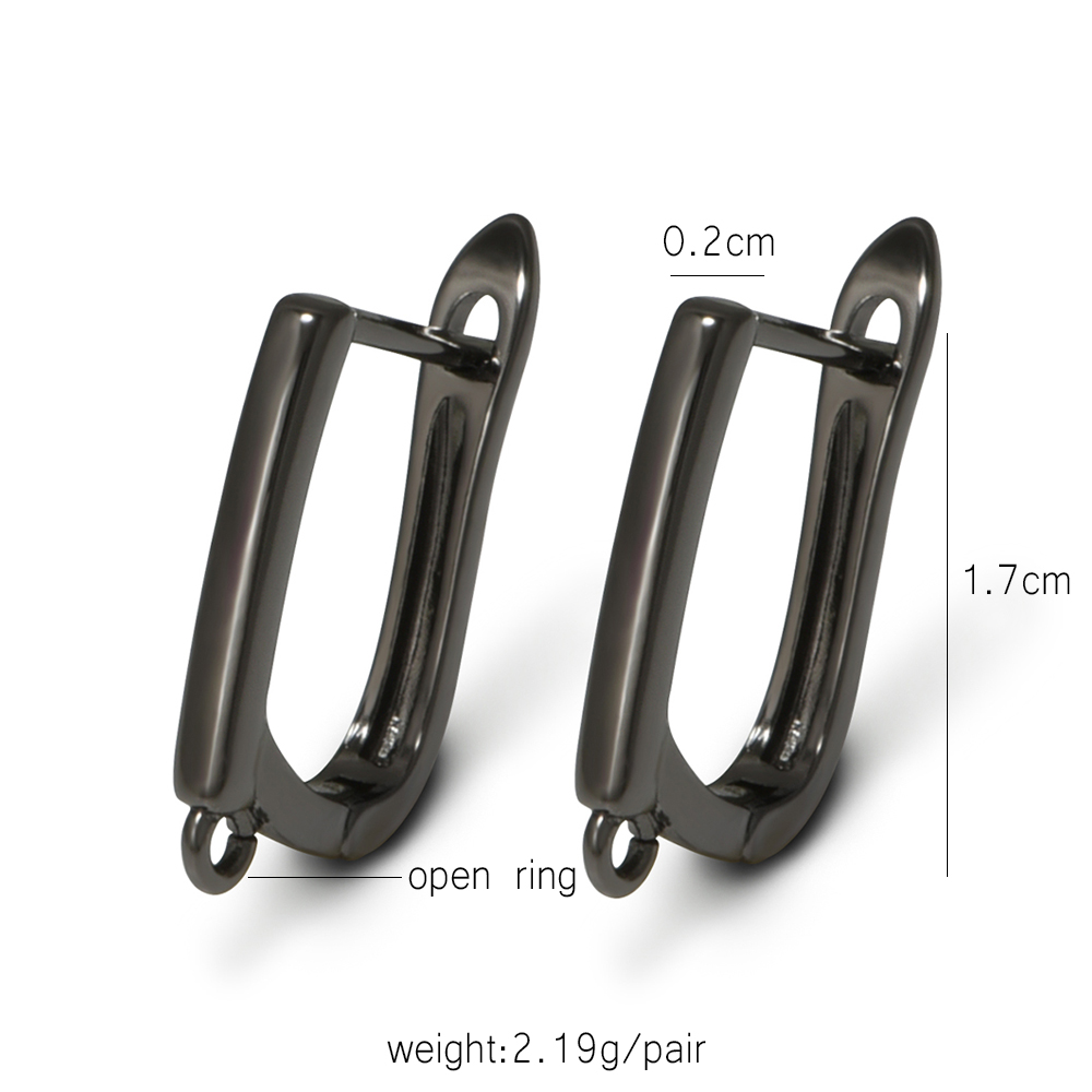 YANASI 1 Pair Gun Black  Brass - Jewelry Making Pins recension och pris