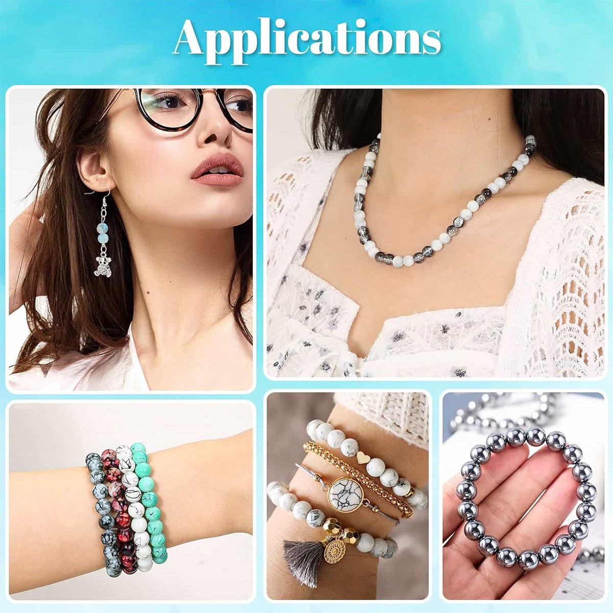 Natural Stones Gemstones Jewel - Jewelry Making Kits For Girls recension och pris