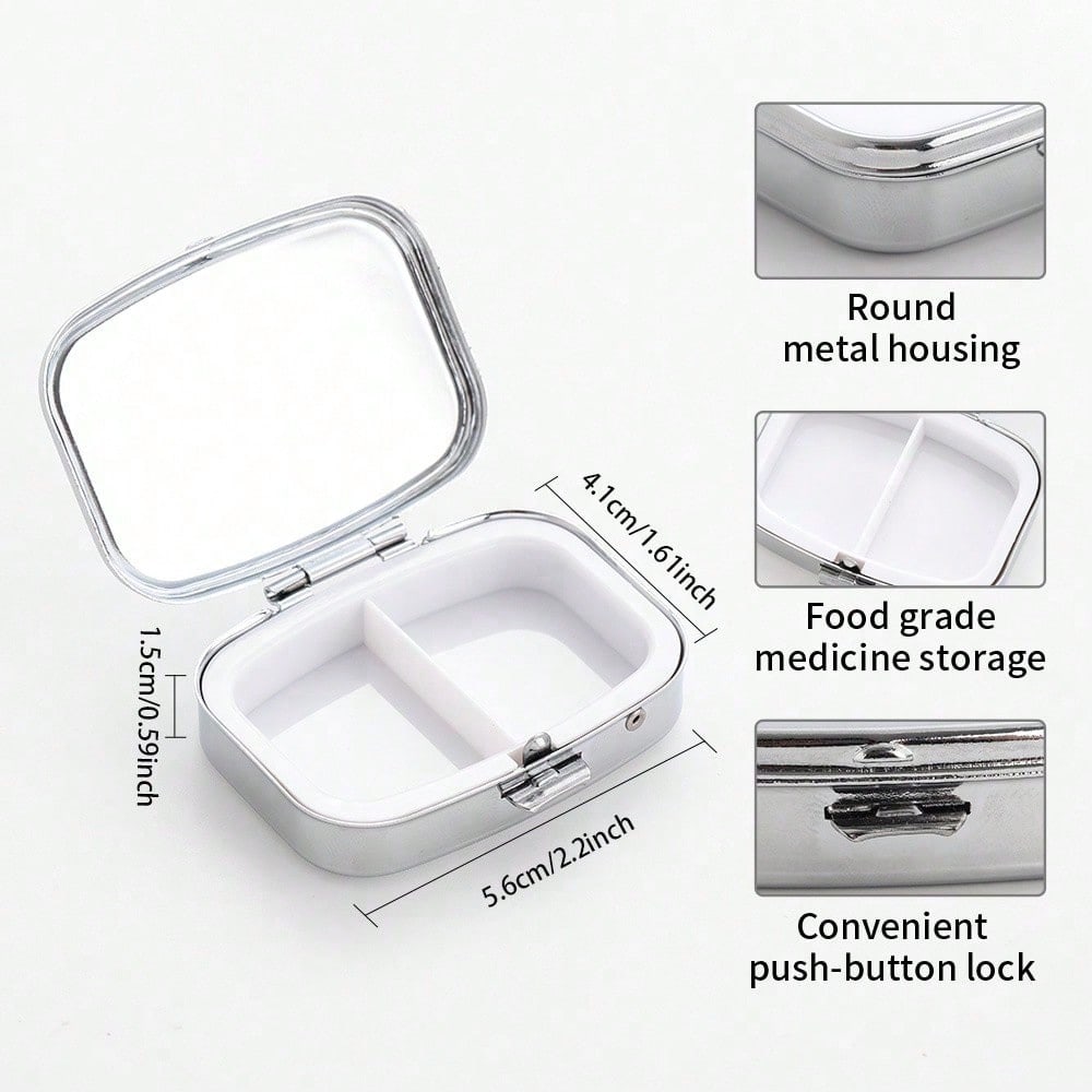 A Heart-Shaped Mini Pill Box,  - Jewelry Making Store recension och pris