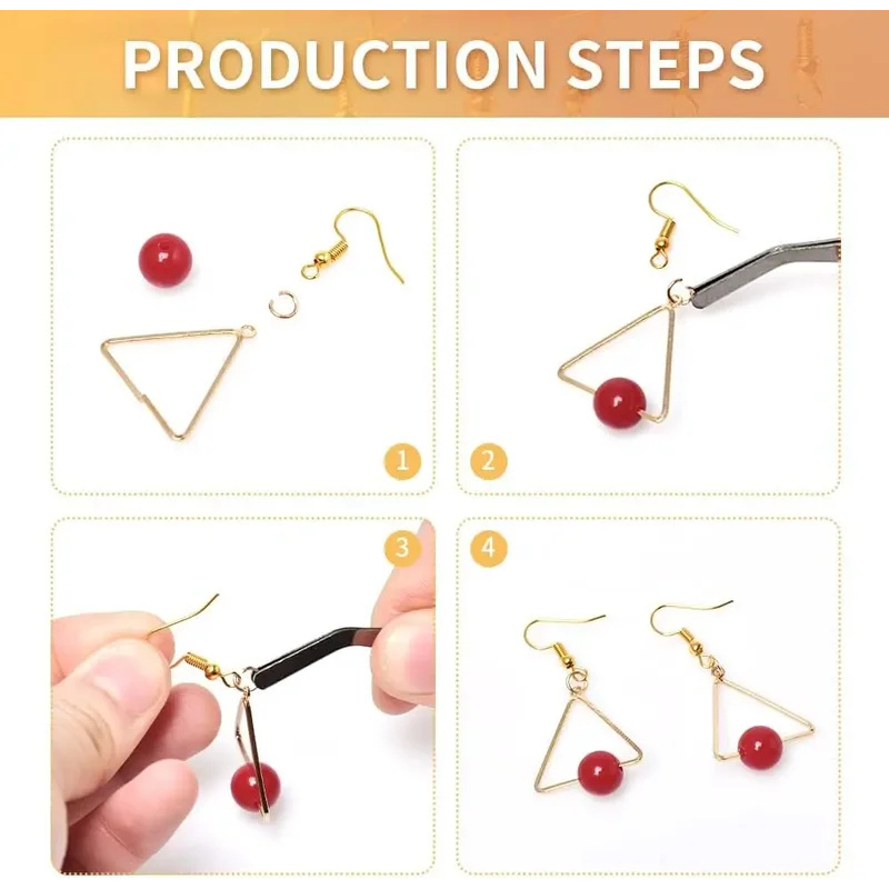 100/500pcs DIY Earring Finding - Jewelry Making Pins recension och pris