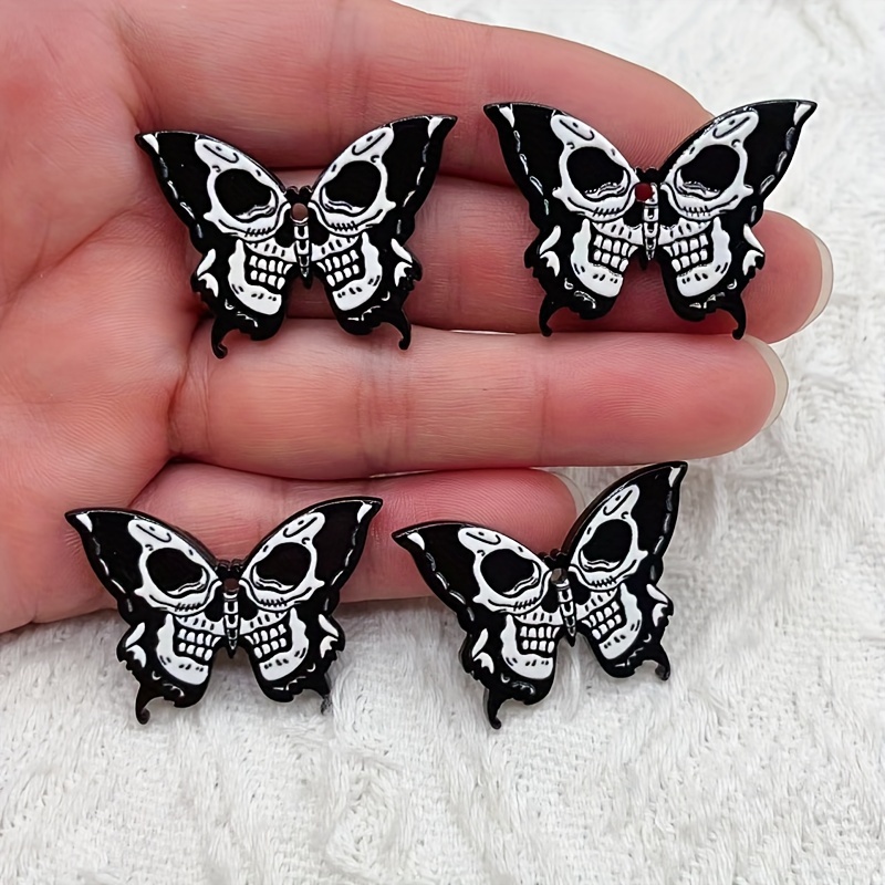 5/10Pcs Halloween Acrylic Skul - Jewelry Making Event recension och pris
