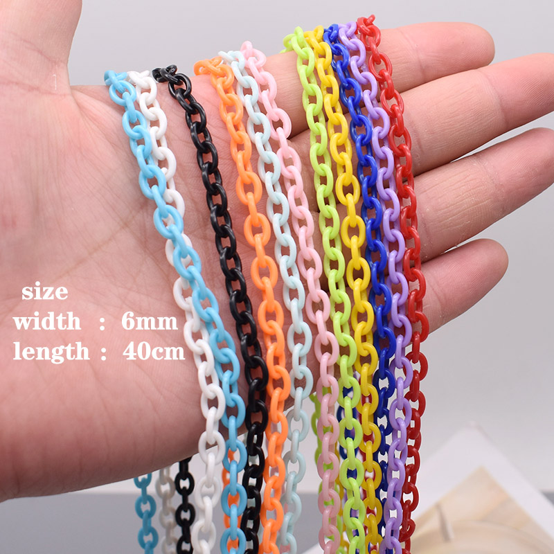 10/50pcs Width 6mm Length 40cm - Jewelry Making Glasses recension och pris